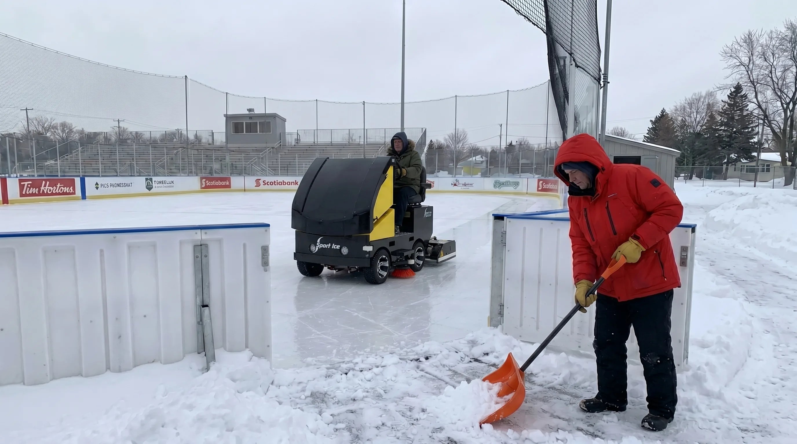 Snow removal support when you need it.