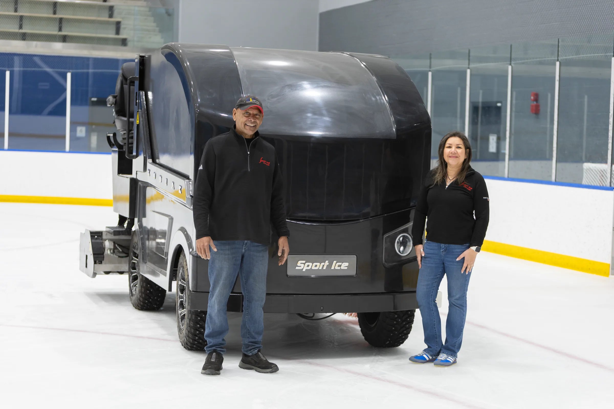 Emir and Cathy Ishmael, Center Ice Rinks founders