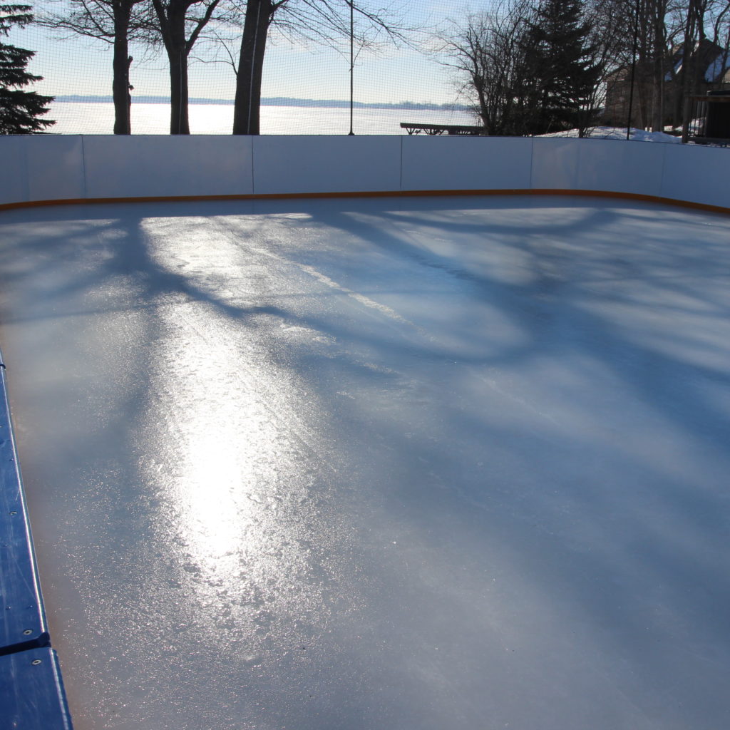 Tennis Court To Rink Conversion - Center Ice Rinks